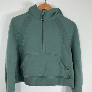💕Lululemon Scuba Half Zip Size XS/S Tidewater Teal